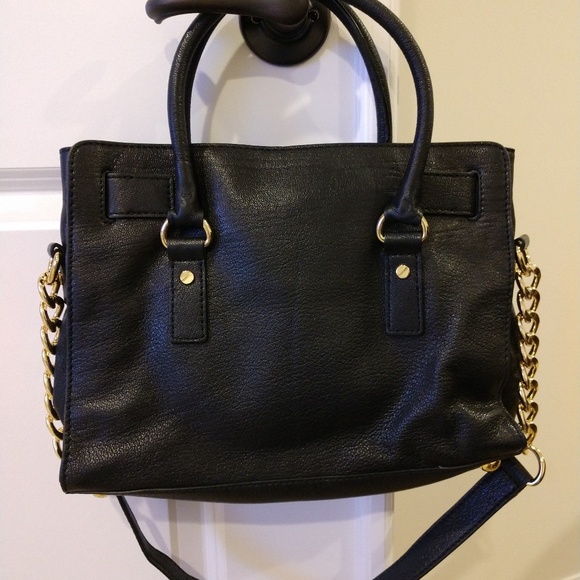 Hamilton Moderne Small Leather Satchel in LUGGAGE | Michael  Michael Kors Leather Bag